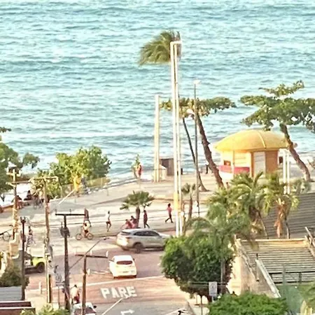 A 50m Da Beira Mar 2 Quartos Sendo Escritorio Sofa-cama, Ideal Para Empresarios E Office 3* Fortaleza (Ceara)
